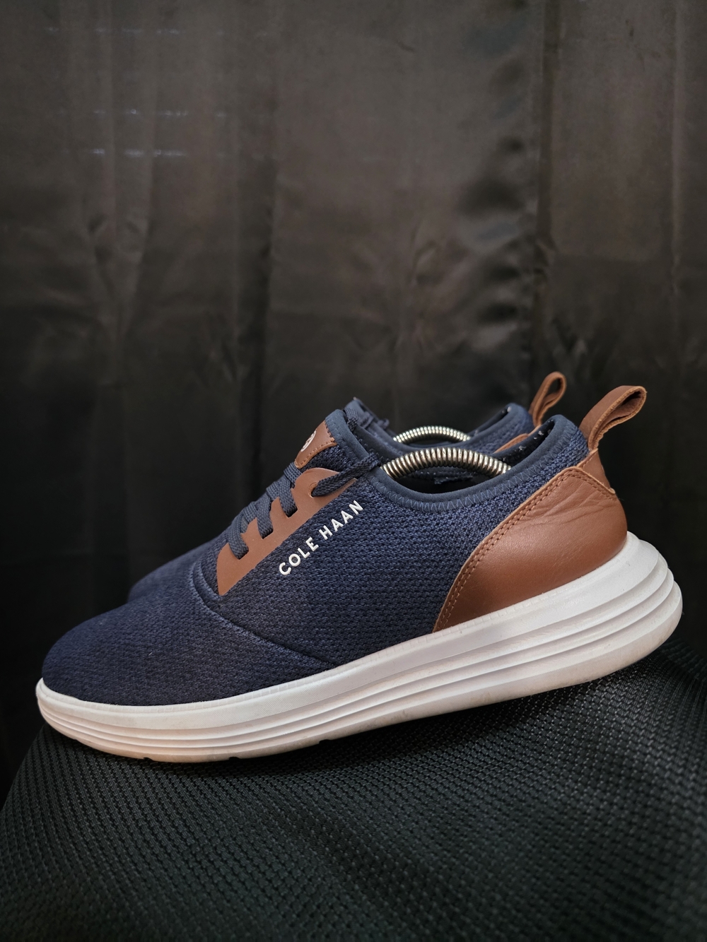 Cole Haan Men's Navy and Brown Lightweight Sneaker
